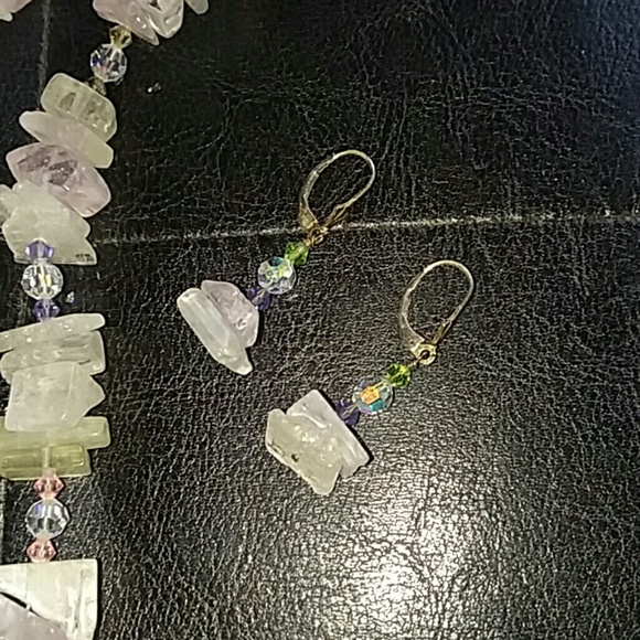 Artisan:  Kristin Todd Necklace and Earrings Set - Picture 4 of 6